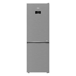 Beko B5RCNE365HXB Frigorifero Combinato Capacità 210 Litri Classe Energetica D Total No Frost HarvestFresh AeroFlow 186,5x59,5x66,3 cm Inox