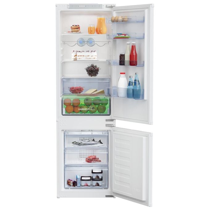 Image of Beko BCHA275E4SN - Frigorifero Combinato da Incasso 262 L, 177,5 cm, Classe E, 38 dB, Semi No Frost, ProSmart Inverter, Bianco