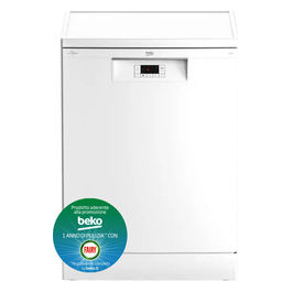 Beko BDFN15D431W Lavastoviglie a libera installazione cm. 60 14 coperti Classe D bianca