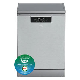 BEKO BDFN36640XA Beyond Lavastoviglie da Libera Installazione AutoDose 16 Coperti Classe energetica C 6 Programmi Terzo cestello Fast+ DeepWash 60 cm Inox