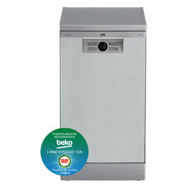 Beko BDFS26020X Lavastoviglie libera installazione 45 cm Classe E Inox