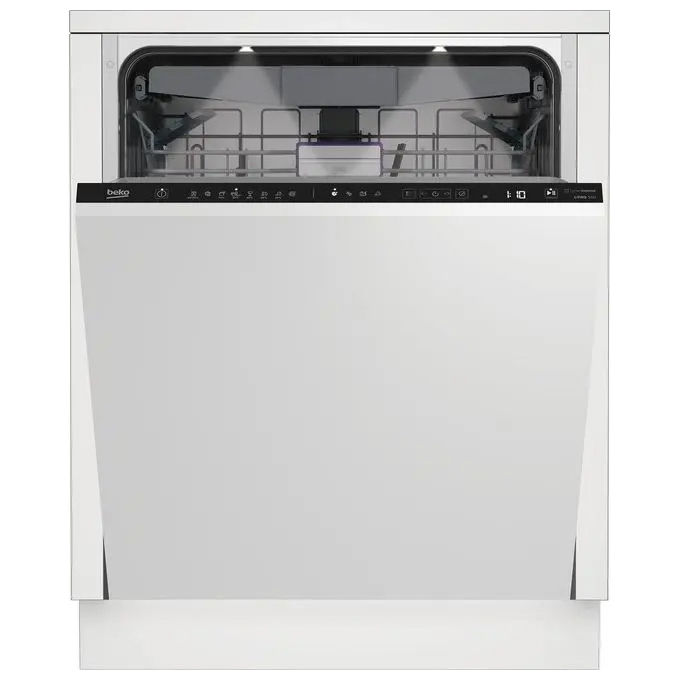 Image of Beko BDIN38644D Lavastoviglie da Incasso Totale 16 Coperti Classe Energetica C con 8 Programmi e Terzo Cestello CornerIntense