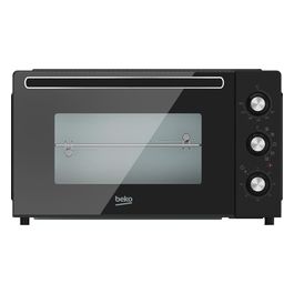 BEKBMF42B Forno Elettrico 42 Litri 2000W Timer Nero Ventilazione 5 Regolazioni con Luce