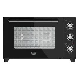 Beko BEKBMF60B Forno Elettrico 60 Litri 2000W Timer Nero Ventilazione 5 Regolazioni con Luce