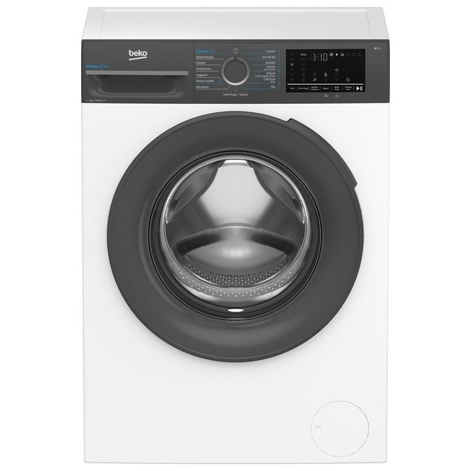 Image of Beko BMEUWSU4721A Lavatrice 7 Kg Classe A Profondita' 50 cm Centrifuga 1200 giri Inverter Vapore EnergySpin