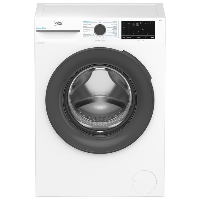 Image of Beko BMWSU4721A Lavatrice carica frontale 7 Kg Classe A Profondita' 50 cm Centrifuga 1200 giri Inverter Vapore EnergySpin colore Bianco