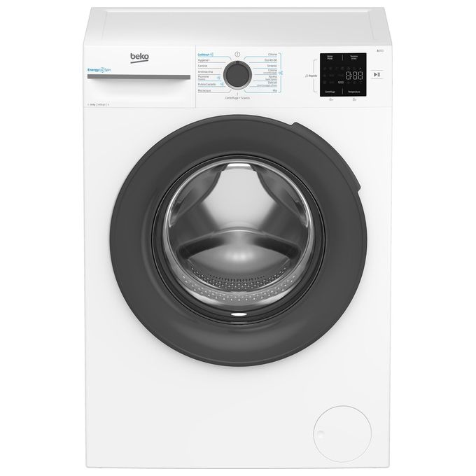 Image of Beko BMWU31041A Lavatrice 10 Kg Classe A Profondita' 58 cm Centrifuga 1400 giri Inverter colore Bianco