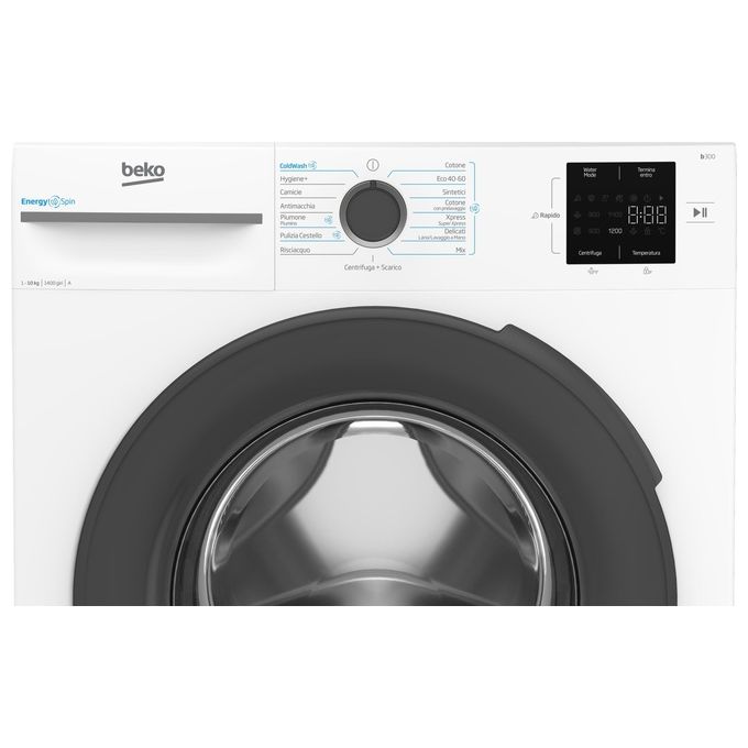 Lavatrice 10 Kg Classe A - 1400 Giri/min - Libera Installazione - Bianco - Foto 6