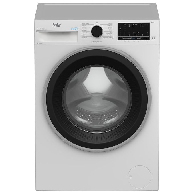 Beko BWUS374S Lavatrice carica frontale Slim 7 Kg Classe A Profondita' 45 cm Centrifuga 1400 giri Inverter a Vapore