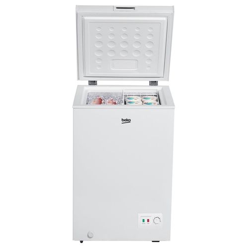 CF100EWN Congelatore a Pozzetto Orizzontale Statico Capacità 98 Litri Capacità di Congelamento 6 kg/24h Classe E colore Bianco