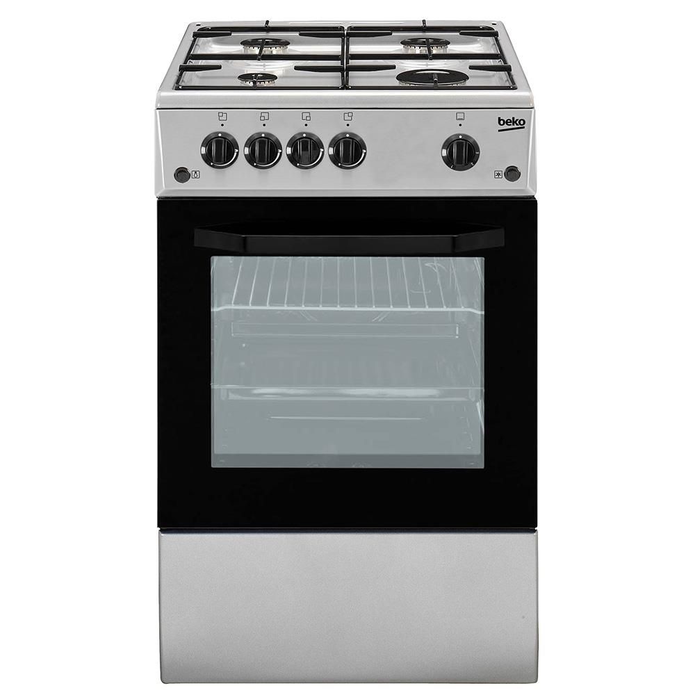 Beko Css42014fs Cucina a Libera Installazione, 4 Fuochi a Gas, Forno ... Beko Css42014fs Cucina a Libera Installazione, 4 Fuochi a Gas, Forno ...