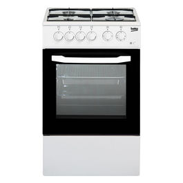 CSS42014FW Cucina a Gas con Forno Elettrico Bianco 50x50 cm