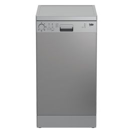 Beko DFS05024X Lavastoviglie Slim Libera Installazione 10 Coperti Classe energetica E (A++) 5 programmi 45 cm Inox