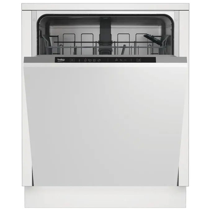 Image of Beko DIN34320 Lavastoviglie Da Incasso a Scomparsa Totale 13 Coperti Classe Energetica E 4 Programmi Mezzo Carico Flessifibile 59.8 cm
