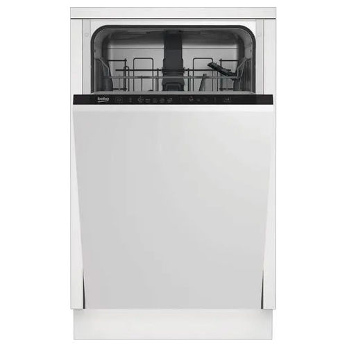 DIS35023 Lavastoviglie da incasso a Scomparsa Totale 10 Coperti Classe Energetica E 5 Programmi Extra Drying Mezzo Carico Flessifibile 45 cm