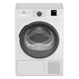 Beko DRXS823A Asciugatrice Slim a Pompa di Calore 8 Kg Classe energetica A++ 15 Programmi  Cestello AcquaWave Profondità 53,7cm