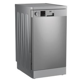 Beko DVS05024X Lavastoviglie Slim Libera Installazione 10 Coperti Classe energetica E (A++) 5 programmi 45 cm Inox