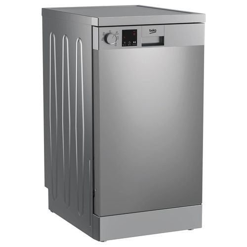 DVS05024X Lavastoviglie Slim Libera Installazione 10 Coperti Classe E 5 Programmi 45 cm Inox