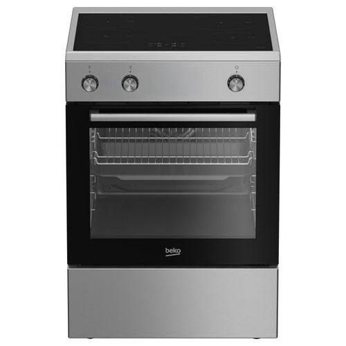 FBE69100X Cucina a induzione Multifunzione 4 fuochi 72 L Classe A SteamShine Forno Elettrico Ventilato Grill (85x60x60 cm) colore Acciaio Inox