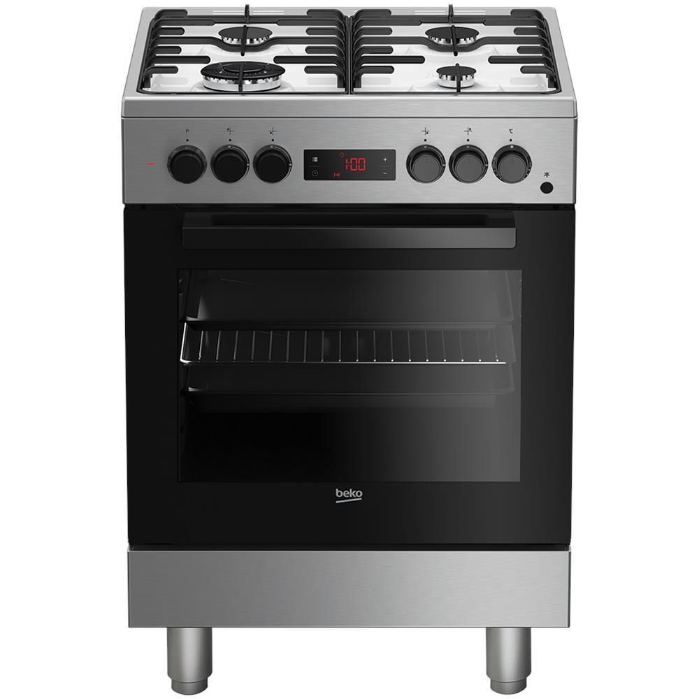 Beko FSE62110DXF Cucina a Gas e Forno Elettrico Assistito | Yeppon