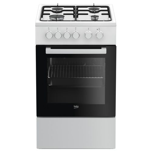 FSS52020DW Cucina a gas 4 fuochi  1 forno elettrico 50 cm Classe A bianco