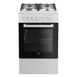 BEKO FSS52020DW Cucina a gas 4 fuochi  1 forno elettrico 50 cm Classe A bianco