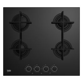 HILG64225SB Piano Cottura a Gas 4 Zone Cottura da 60 cm Colore Nero