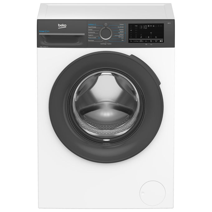 Beko, Lavatrice 8kg, Classe A, 1400 Giri, Bianca