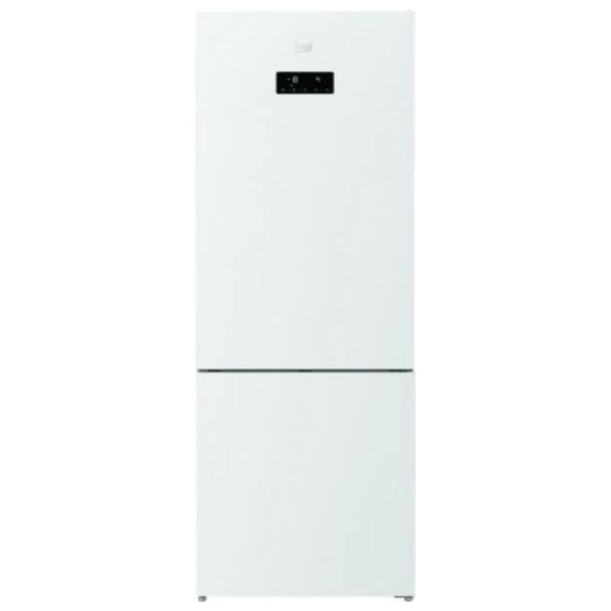 Image of Beko RCNE560E60ZGWHN - Frigorifero Combinato 514 L, 192 cm, Classe D, 38 dB, Total No Frost, Inverter, Wi-Fi, Bianco Cristallo