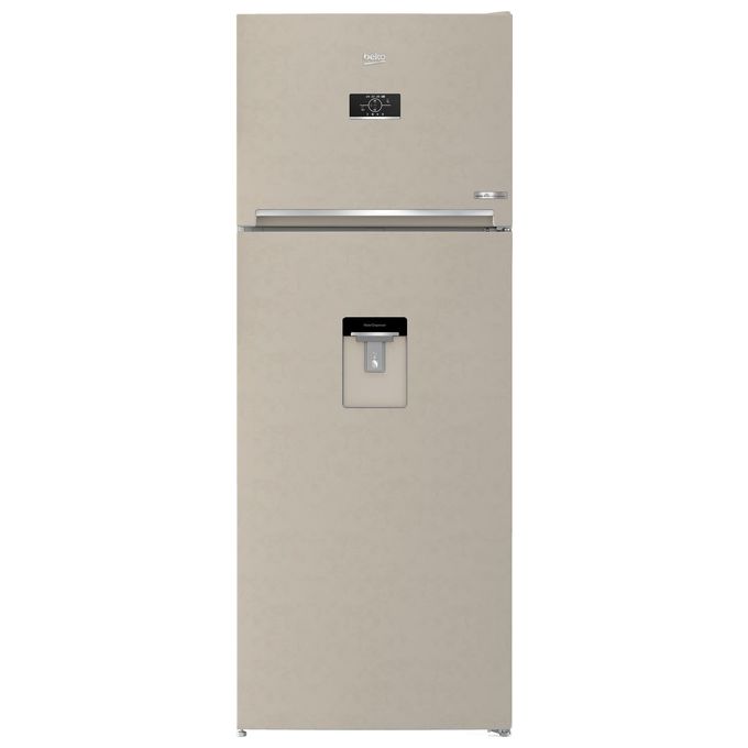Image of Beko RDNE455E40DBN Frigorifero Doppia Porta Capacita' 455 Litri Classe energetica E Raffrossodamento No Frost colore Beige