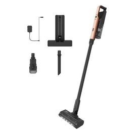 VRT 65421 VC Scopa Elettrica senza Filo Aspirapolvere senza Sacco Potenza 250 Watt colore Nero e Bronzo