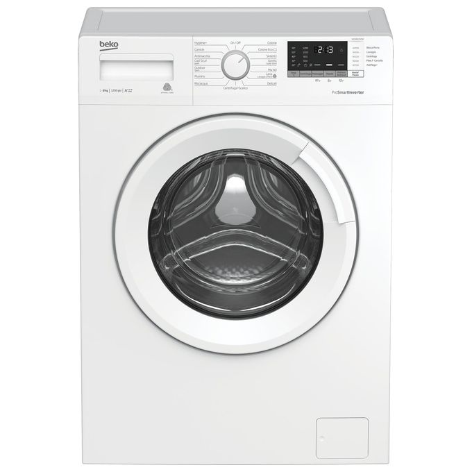 Beko WUX81232WI Lavatrice Carica Frontale StainExpert AntiCrease GentleCare OptiSense Classe energetica A+++-10% Capacita' di carico 8 Kg Centrifuga 1200 giri Motore ProSmart Inverter