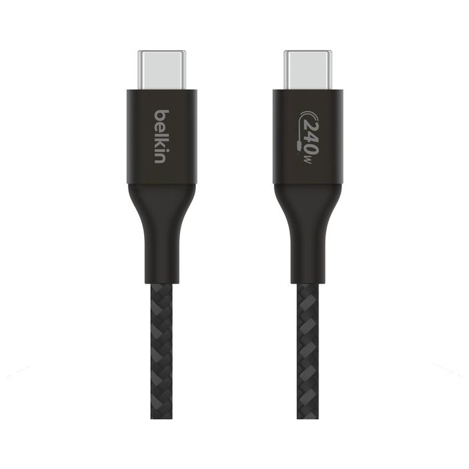 Belkin BOOST CHARGE 240W Nero USB-C-USB-C Cavo 1mt