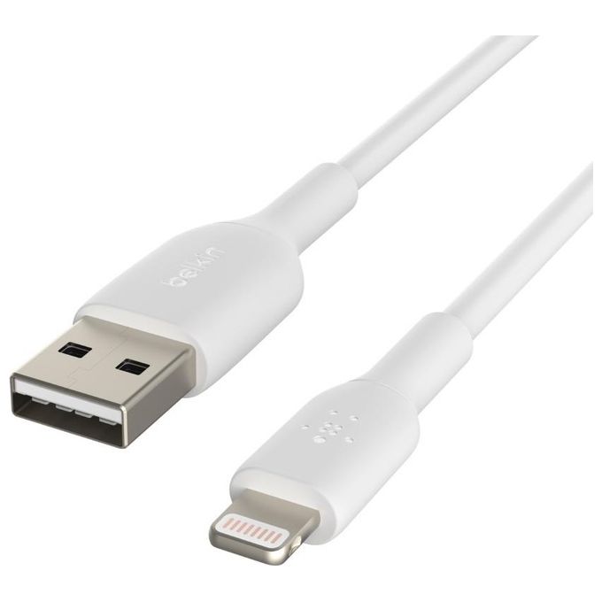 Belkin Boost Charge Cavo da Lightning a Usb 2mt PVC Bianco