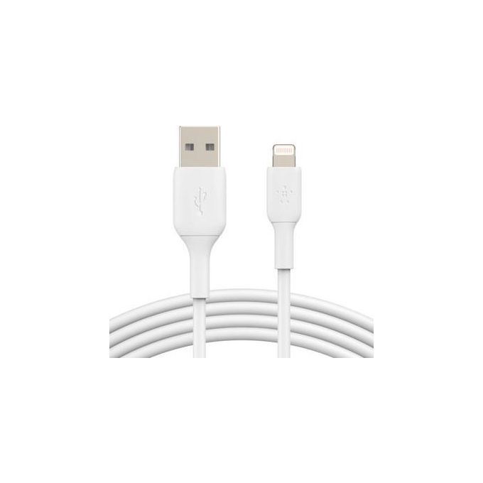 Belkin Boost Charge Cavo da Lightning a USB 3mt PVC Bianco
