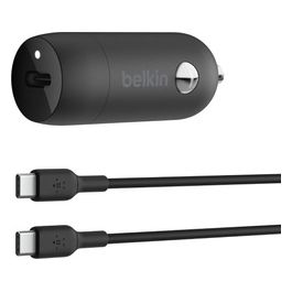 Belkin BoostCharge Caricabatteria da Auto Rapido da 30W