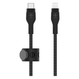 Belkin BoostCharge Cavo Pro Flex Lightning/Usb-C 15W 1mt Nero