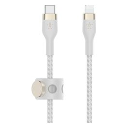 Belkin BoostCharge Cavo Pro Flex Lightning/Usb-C 15W 1mt Bianco