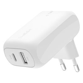 Belkin BoostCharge Doppio Caricatore Usb da Parete da 42W Bianco