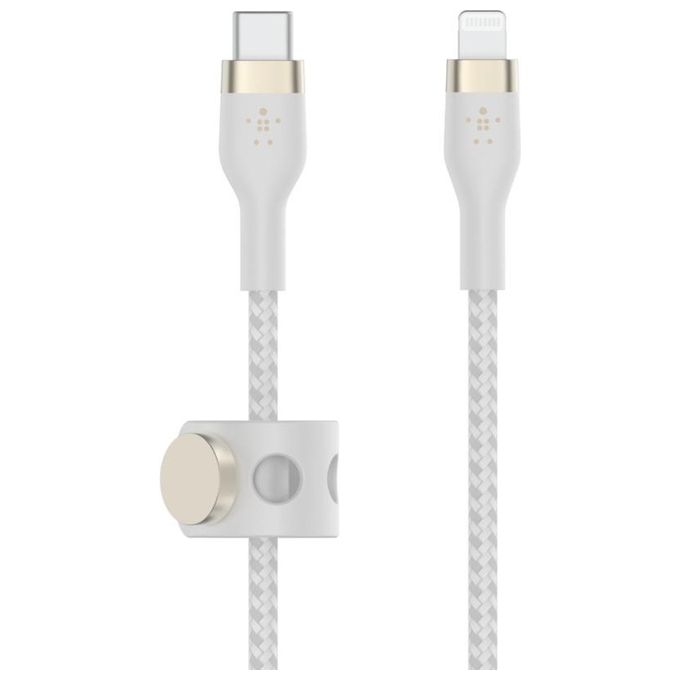 Belkin BoostCharge Flex Cavo Lightning-Usb-C 15W 3mt Bianco