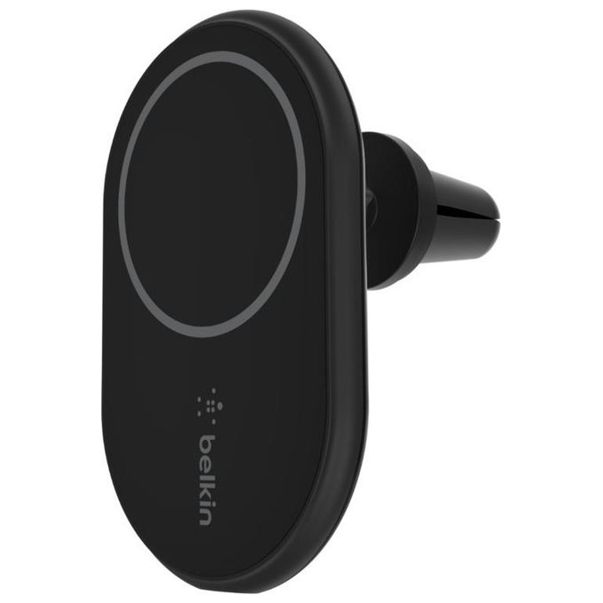 Belkin BoostCharge Supporto da Auto Magnetico per Telefono con Funzione Ricarica 10W Nero