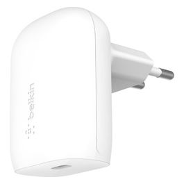 Belkin Caricabatterie da Parete con Pps Porta Usb-C Pd 30W Bianco