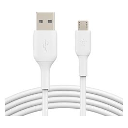 Belkin Cavo Micro-Usb per Altoparlanti Portatili Power Bank E-Reader 1mt Bianco