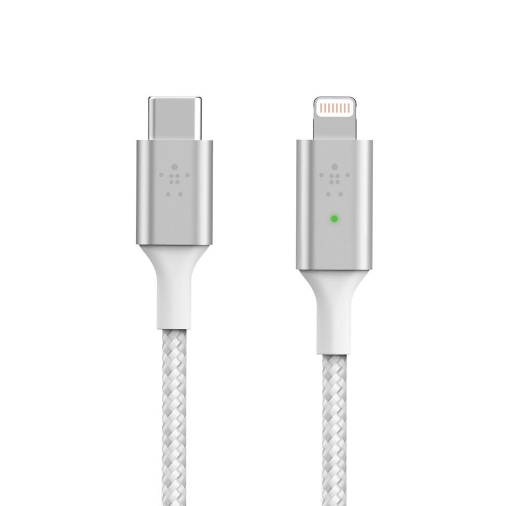 Belkin Cavo di Ricarica da USB-C a Lightning con Led