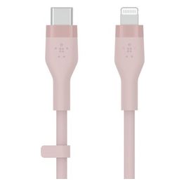 Belkin Cavo in Silicone da Usb-C a Lightning 1mt Rosa