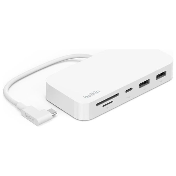Belkin CONNECT USB-C 6-in-1 Multiport-Hub con Supporto