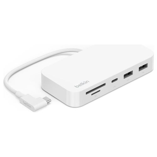 Belkin CONNECT USB-C 6-in-1 Multiport-Hub con Supporto