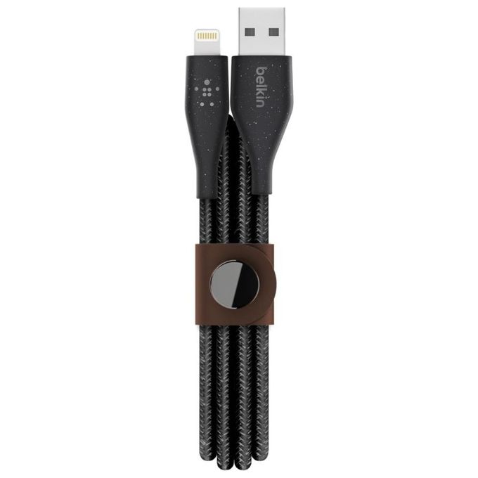 Belkin DuraTek Plus Cavo Lightning/Usb-A 1,2mt Nero