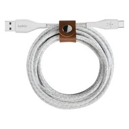 Belkin DuraTek Plus Cavo da Usb-C/Usb-A 1.2mt Bianco