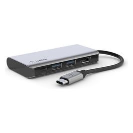 Belkin Hub Usb-C 4-in-1 Multiport Adattatore